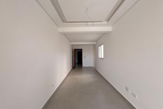 Sala de apartamento à venda com 2 quartos, 63m² em Vila Humaita, Santo André