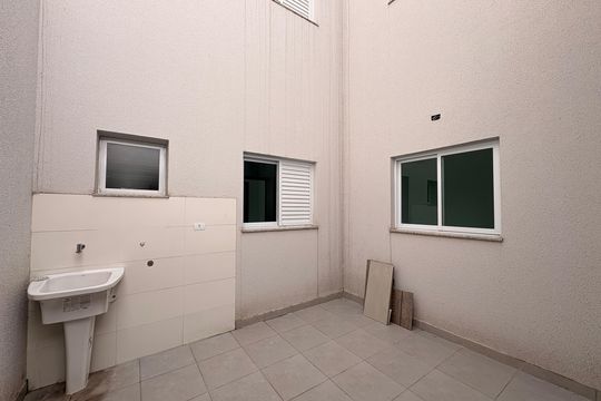 Lavanderia de apartamento à venda com 2 quartos, 63m² em Vila Humaita, Santo André
