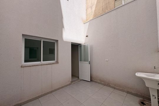 Lavanderia de apartamento à venda com 2 quartos, 63m² em Vila Humaita, Santo André