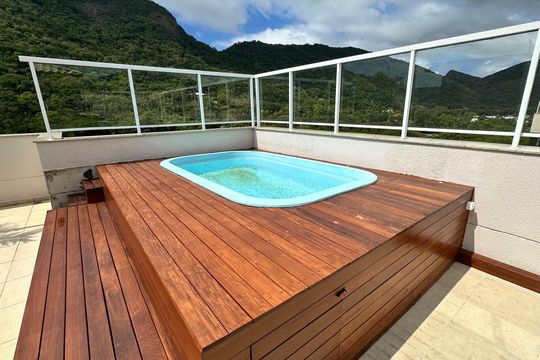 Cobertura de apartamento para alugar com 3 quartos, 229m² em Recreio dos Bandeirantes, Rio de Janeiro