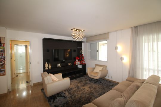 Sala de apartamento à venda com 3 quartos, 143m² em Lauzane Paulista, São Paulo