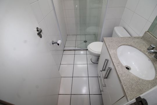 Quarto 3 - Banheiro de apartamento à venda com 3 quartos, 143m² em Lauzane Paulista, São Paulo