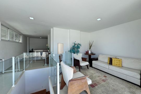 Sala - Segundo Andar de apartamento à venda com 6 quartos, 393m² em Recreio dos Bandeirantes, Rio de Janeiro