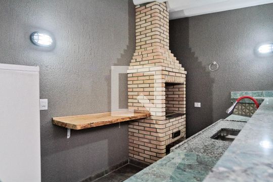 Área Comum - churrasqueira de apartamento para alugar com 2 quartos, 65m² em Vila Mangalot, São Paulo