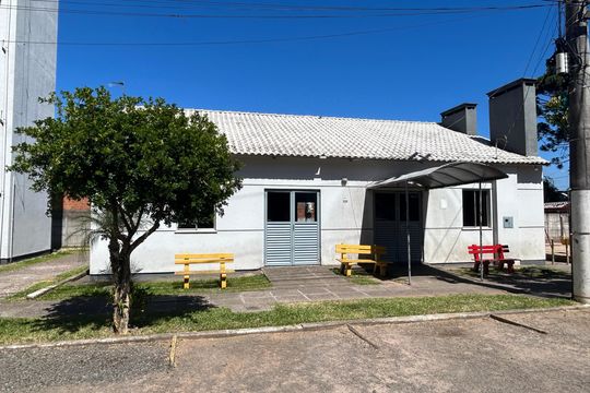 Área comum - Salão de festas de apartamento para alugar com 2 quartos, 42m² em Canudos, Novo Hamburgo