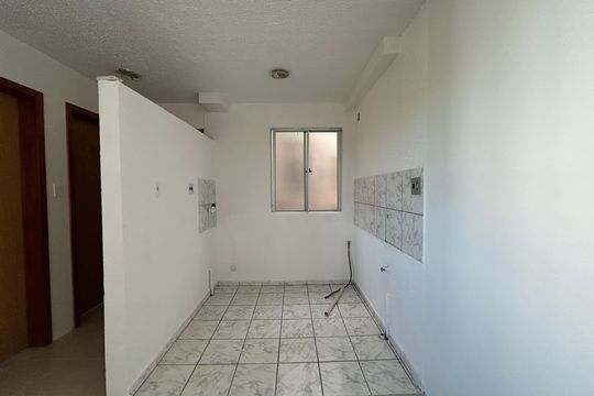 Cozinha de apartamento para alugar com 2 quartos, 42m² em Canudos, Novo Hamburgo