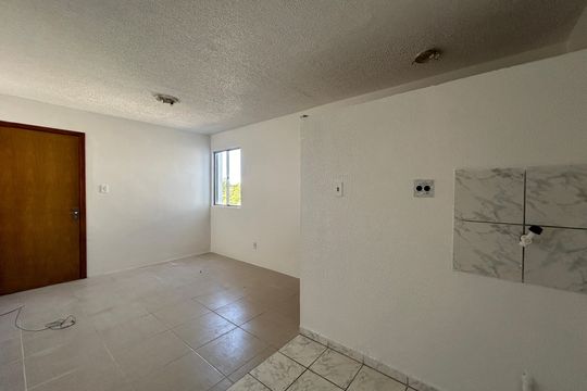 Cozinha de apartamento para alugar com 2 quartos, 42m² em Canudos, Novo Hamburgo
