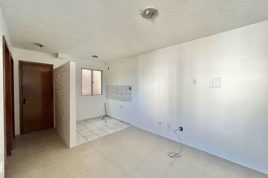 Sala de apartamento para alugar com 2 quartos, 42m² em Canudos, Novo Hamburgo