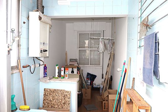 Área de Serviço de apartamento para alugar com 4 quartos, 143m² em São João, Porto Alegre
