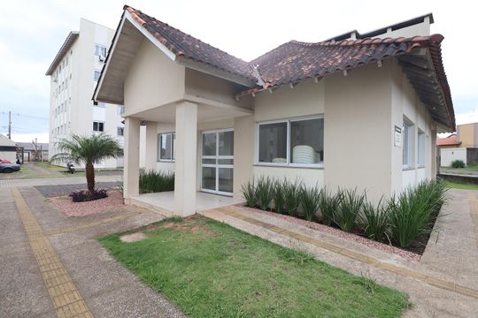 Área comum - Salão de festas de apartamento à venda com 2 quartos, 50m² em Olaria, Canoas