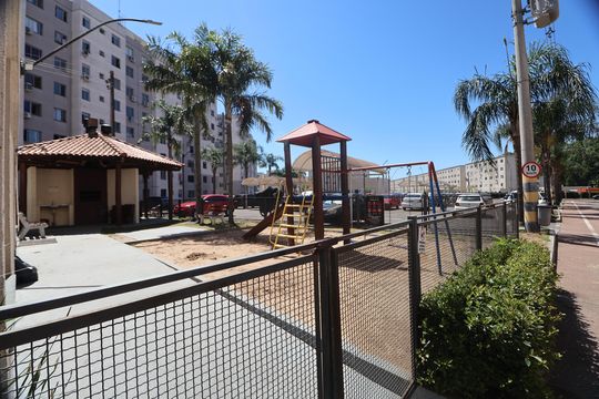 Área comum - Playground de apartamento à venda com 2 quartos, 47m² em Mato Grande, Canoas