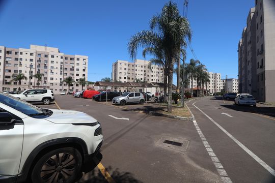 Área comum de apartamento à venda com 2 quartos, 47m² em Mato Grande, Canoas