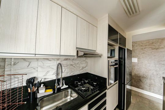 Cozinha de apartamento à venda com 2 quartos, 65m² em Vila Prudente, São Paulo