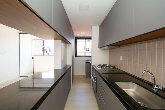 COZINHA de apartamento à venda com 3 quartos, 77m² em Santo Antônio, Belo Horizonte