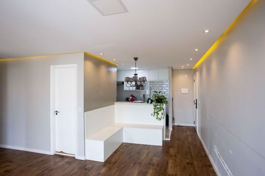 Sala de apartamento para alugar com 2 quartos, 62m² em Centro, Diadema