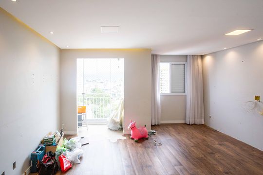 Sala de apartamento para alugar com 2 quartos, 62m² em Centro, Diadema