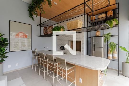 Área externa de apartamento para alugar com 1 quarto, 25m² em Vila Olímpia, São Paulo