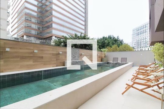 Área externa de apartamento para alugar com 1 quarto, 25m² em Vila Olímpia, São Paulo