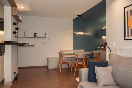 Sala de apartamento à venda com 2 quartos, 64m² em Chácara Inglesa, São Paulo