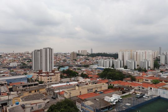 Vista da Sala de apartamento para alugar com 3 quartos, 82m² em Vila Ema, São Paulo