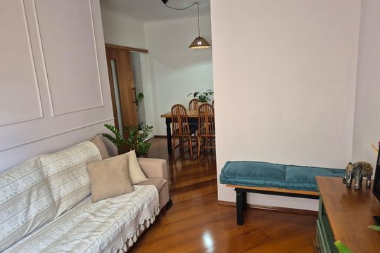 Sala de apartamento à venda com 2 quartos, 52m² em Parque Sete de Setembro, Diadema