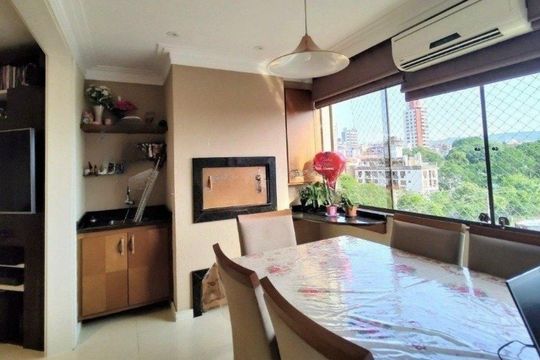 Varanda da Sala  de apartamento para alugar com 3 quartos, 102m² em Jardim Itu, Porto Alegre