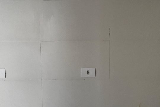 Cozinha de apartamento para alugar com 2 quartos, 49m² em Vila Eldizia, Santo André
