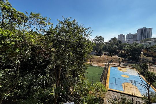 Quarto 1 Varanda Vista de apartamento para alugar com 2 quartos, 49m² em Vila Eldizia, Santo André