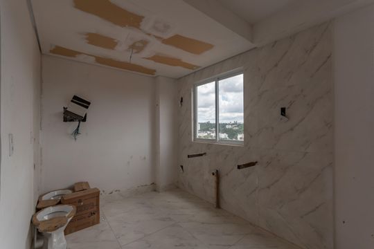 Cozinha de apartamento à venda com 2 quartos, 50m² em Serrano, Belo Horizonte
