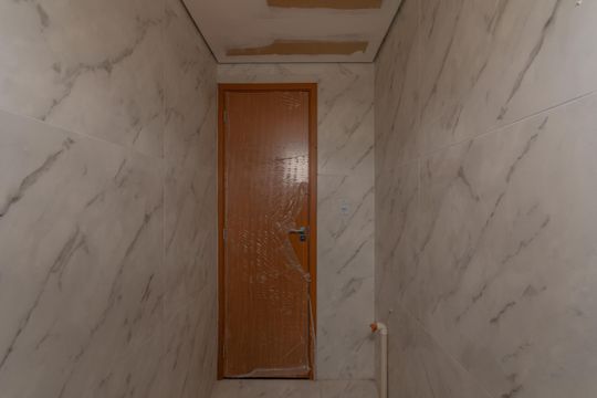 Banheiro Suíte de apartamento à venda com 2 quartos, 50m² em Serrano, Belo Horizonte