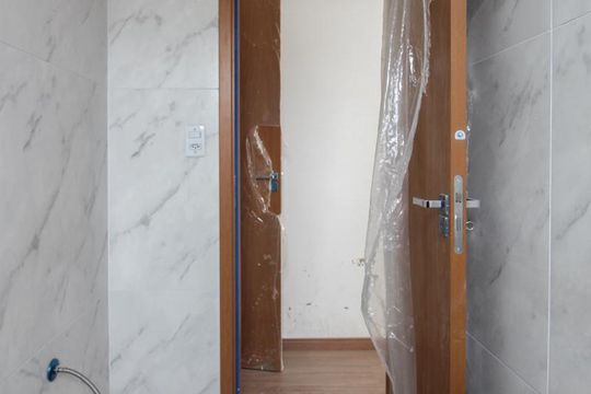 Banheiro da Suíte de apartamento à venda com 2 quartos, 50m² em Serrano, Belo Horizonte