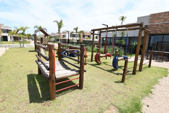 Área comum - Playground de casa de condomínio à venda com 3 quartos, 225m² em Condomínio Reserva Alpha Galleria, Campinas