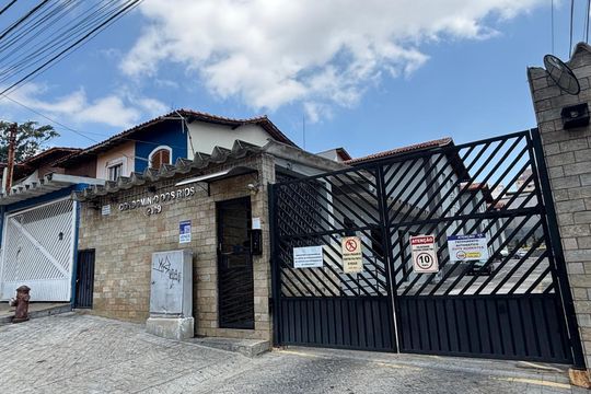 Fachada e portaria de apartamento à venda com 2 quartos, 54m² em Assunção, São Bernardo do Campo