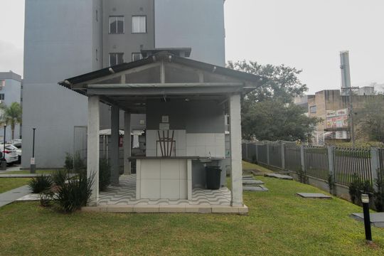 Área comum - Churrasqueira de apartamento à venda com 2 quartos, 38m² em Jardim Dona Leopoldina, Porto Alegre