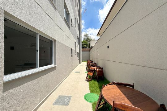 Churrasqueira  de kitnet/studio à venda com 0 quarto, 24m² em Brooklin Paulista, São Paulo