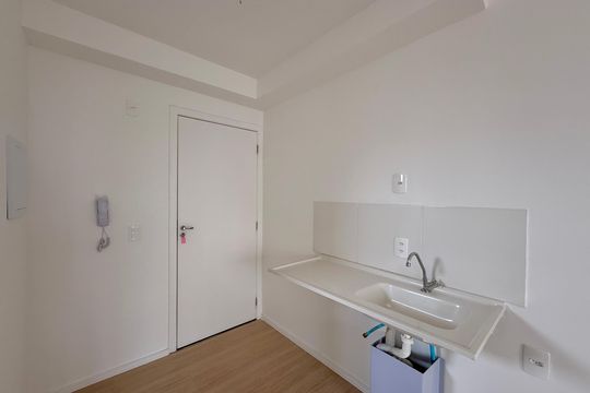 Cozinha de kitnet/studio à venda com 0 quarto, 24m² em Brooklin Paulista, São Paulo
