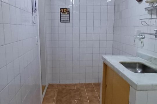 Cozinha de apartamento à venda com 2 quartos, 52m² em Rocha Miranda, Rio de Janeiro