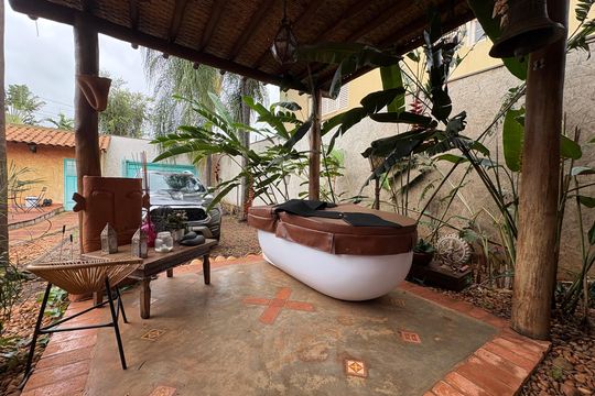 Área gourmet de casa para alugar com 4 quartos, 490m² em Subsetor Sul - 6 (s-6), Ribeirão Preto