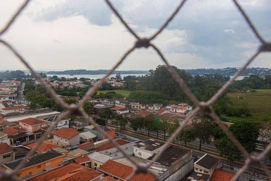 Vista da Sala de apartamento à venda com 3 quartos, 53m² em Veleiros, São Paulo