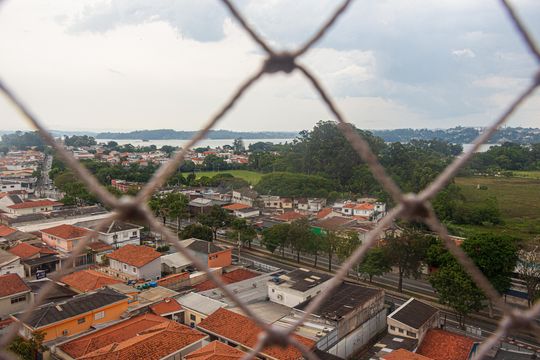 Vista da Sala de apartamento à venda com 3 quartos, 53m² em Veleiros, São Paulo