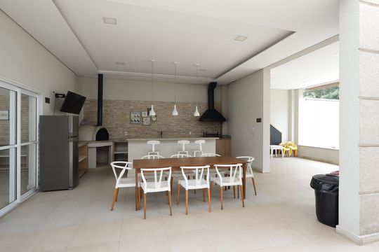 Área comum - Churrasqueira de apartamento para alugar com 1 quarto, 38m² em Vila Andrade, São Paulo