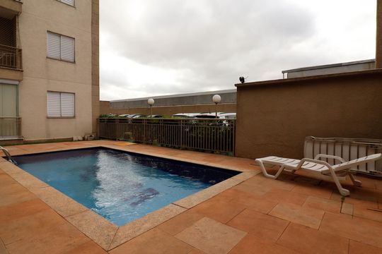 Área comum - Piscina de apartamento para alugar com 2 quartos, 52m² em Jardim Matarazzo, São Paulo