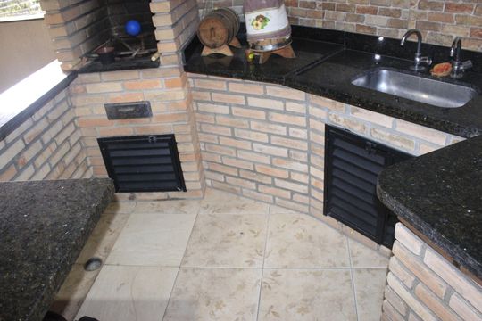 Espaço Gourmet de casa para alugar com 3 quartos, 165m² em Jardim da Mamae, Guarulhos