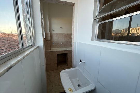 Área de Serviço de apartamento para alugar com 1 quarto, 60m² em Higienópolis, Rio de Janeiro