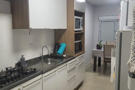 Cozinha de casa à venda com 3 quartos, 75m² em Fátima, Canoas