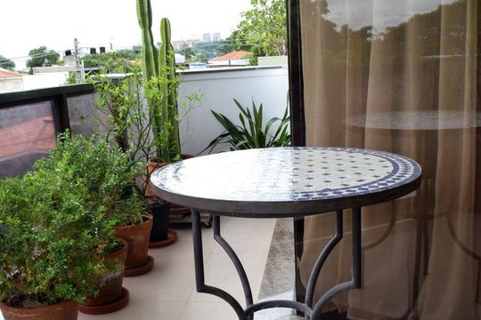 Varanda de apartamento à venda com 4 quartos, 267m² em Vila Madalena, São Paulo