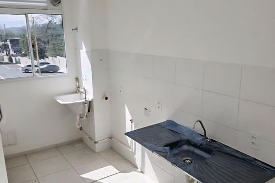 Cozinha de apartamento para alugar com 2 quartos, 58m² em Jardim Alvorada, Nova Iguaçu