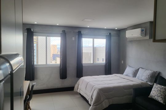 Quarto/Sala de kitnet/studio à venda com 1 quarto, 30m² em Centro Histórico de São Paulo, São Paulo