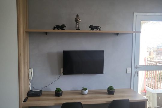 Sala de kitnet/studio à venda com 1 quarto, 30m² em Centro Histórico de São Paulo, São Paulo