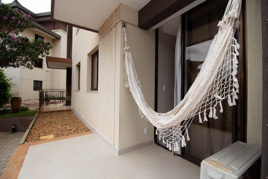Varanda de kitnet/studio para alugar com 1 quarto, 35m² em Asa Norte, Brasília